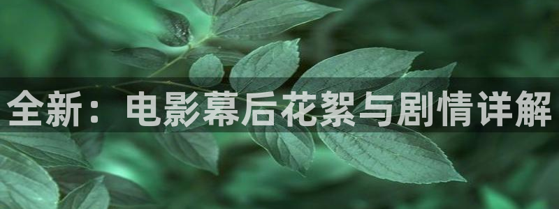悟空tv：全新：电影幕后花絮与剧情详解